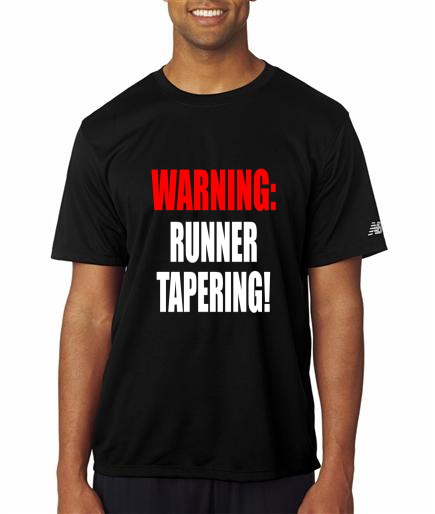Running - Runner Tapering - NB Mens Black Short Sleeve Shirt